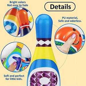 <span class=keywords><strong>Mousse</strong></span> souple bowling jouet ensemble pour les enfants - Product Image 4