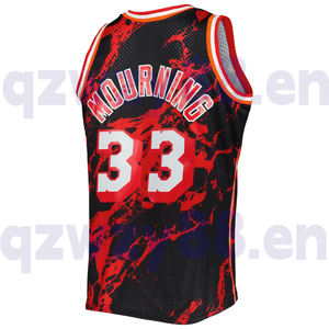 Stock <span class=keywords><strong>Miami</strong></span> Vente Flash Uniformes de Basket-Ball Meilleure Qualité Brodés # 3 <span class=keywords><strong>WADE</strong></span> # 14 maillots HERRO 100% polyester, séchage rapide, respirant - Product Image 2