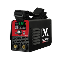 LEVIN Nouvelle Mini Machine à Souder Électrique Portable DC IGBT Inverter 120A avec Écran LED, Démarrage à Chaud et Fonction Arc Force