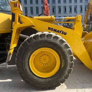 Cargadora de Ruedas Komatsu 320 WA320 Usada, Equipo de Construcción, Cargadora Frontal Japonesa WA380 en Buenas Condiciones - Product Image 5