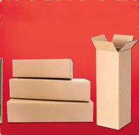 Logo de taille personnalisée emballage recyclable en carton ondulé boîtes d'expédition de livraison de fleurs d'emballage pliable de plantes