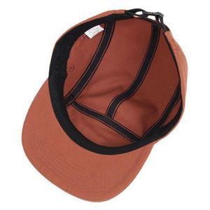 Custom Logo Low Profile Washed Unstructured Cotton Five Panel Skateboard Flying Cap Street Hip-Hop Trendy <b>Hat</b> for Men Women - Product Image 4