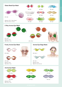 ที่มีคุณภาพสูงที่มีกลิ่นหอมหน้ากากปิดตาเจลผ่อนคลายแผ่นเย็นแผ่นพีวีซีวัสดุที่สามารถปรับแต่งสีและโลโก้ที่ดีที่สุดส่วนที่เหลือสุขภาพดวงตาของฉัน233 - Product Image 5