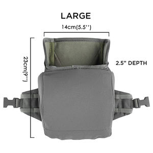 Étui étanche pour jumelles avec logo personnalisé OEM, sac de transport pour équipement extérieur, harnais de poitrine pour jumelles, sac à jumelles, fabriqué en usine BSCI - Product Image 3