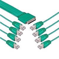 Cisc0 CAB-HD8-ASYNC 68pin Sang RJ45 * 8 Cáp 3M 10ft EIA-232 8 Cổng Async Cho HWIC-16A HWIC-8A Cáp Bộ Định Tuyến Mạng - Product Image 2