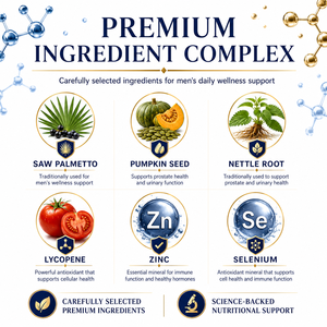 Capsules de Palmier Nain et Graines de Citrouille <span class=keywords><strong>Bio</strong></span> avec Zinc et Sélénium pour le Bien-être Quotidien de la Prostate et de la Vessie Urinaire – Marque Blanche - Product Image 2