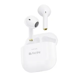 bavin iphone kulaklık Suppliers-Yüksek kaliteli küçük handfree gerçek kablosuz kulaklık kulaklık ile 280mAh dahili pil için iphone BAVIN-27