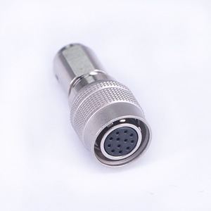 Hirose 12-core 10a-7p-12s tự khóa hàng không kết nối 5p Push-Pull máy ảnh kích hoạt đầu nhựa dẫn kết nối cho 5p pins - Product Image 1