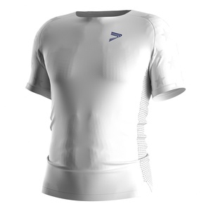 Maillot de compression de football américain à séchage rapide en tissu élastique, ajustement personnalisé pour les joueurs de ligue et les séances d'entraînement - Product Image 1