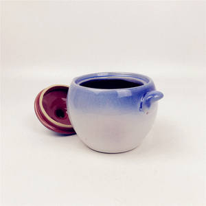 Cuencos de cerámica para sopa de cebolla francesa, vajilla con tapa, seguro para horno microondas, para guisar, niños, Mac y queso - Product Image 4