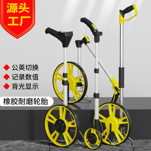 Mechanical Distance Measuring Wheel Digital Display Hand Push Roller Electronic Distance Meter For Construction Site Road - Product Image 2