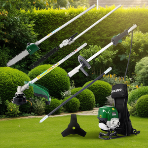 Dakipao Herramienta de Jardín 4 en 1 con Mochila, 38 cc, 4 Tiempos, a Gasolina: Motosierra, Cortasetos, Recortadora de Césped y Desbrozadora - Product Image 2