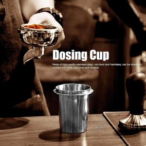 ถ้วยกาแฟผง 51/53/58 มม. ถ้วยตวงกาแฟเอสเพรสโซ่สแตนเลสเหมาะกับพอร์ทาฟิลเตอร์ขนาด 51/53/58 มม. - Product Image 2