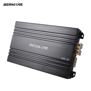 Amplificateur de voiture monobloc de style brésilien Bermans 1500W classe D, amplificateur de subwoofer avec radiateur, crossover haute puissance, OEM ODM 12-24V - Product Image 4