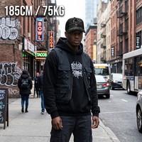 Casquette trucker vintage à 5 panneaux avec broderie High Crown, devant en mousse et dos en maille, style West Coast Chicano Urban Streetwear, vente en gros