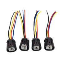 Connecteur carré automobile 4 voies pour alternateur, prise Densos, connecteur étanche automobile, 90980-11964, réparation du faisceau de câblage pour Toyota