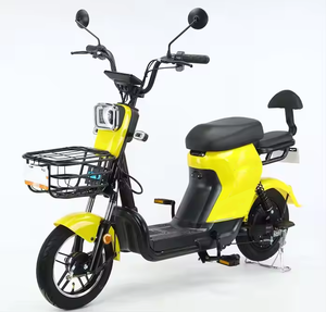 Bicicleta Eléctrica Económica con Batería de Plomo-Ácido de 48V 20AH, Motor Trasero sin Escobillas de 350W, Cuadro de Acero, Largo Alcance, para Uso Urbano - Product Image 4