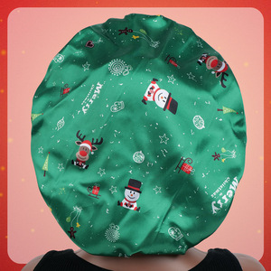 Noël <span class=keywords><strong>bonhomme</strong></span> <span class=keywords><strong>de</strong></span> <span class=keywords><strong>neige</strong></span> thème hiver soie à larges bords enfants Turban chapeau arc <span class=keywords><strong>bonnet</strong></span> unisexe avec long bandeau enveloppant - Product Image 4