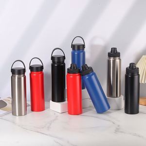 304 Stainless Steel Insulated <b>Cup</b> Portable Handle <b>Cup</b> <b>Large</b> Capacity Space Pot Outdoor Sports Kettle for Men and Women - Product Image 2