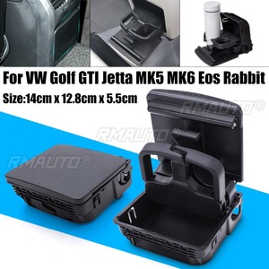 ที่วางแก้วน้ำด้านหลังคอนโซลกลางแบบใหม่สำหรับรถยนต์ VW Jetta MK5 5 Golf MK6 6 MKVI 1K0 862 532 C - Product Image 6