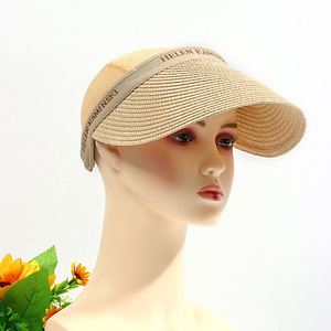 New Female Sunshade Vacation Foldable Wide Brim Wide Brim Sun <b>Visor</b> Caps <b>Straw</b> <b>Visors</b> Hat for Women - Product Image 4