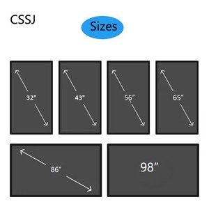 32in 43in 55in Android hiển thị video kỹ thuật số biển treo tường Máy nghe nhạc quảng cáo - Product Image 6