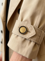 Kancing Logam Retro Fashion Grosir Motif Berbingkai Emas dengan Shank untuk Mantel Cardigan Premium dan Aksesoris Fashion