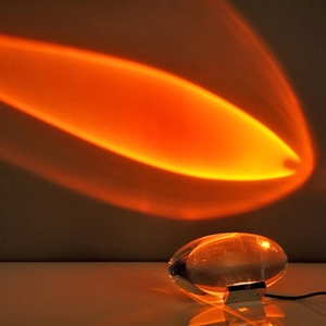 HoneyFly Đèn Ngủ Dự Án Sao Chổi LED USB 5V 6W 10W Đèn Chiếu Sáng Bầu Không Khí Hoàng Hôn Mắt Thiên Thần Hình Quả Trứng Pha Lê Gia Đình Giáng Sinh - Product Image 3