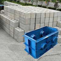 Molde de Ladrillo de Cemento Tipo Lego, Acero Resistente, Tamaño Personalizado para Construcción de Muros de Contención de Apilamiento en Seco