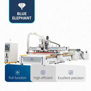 Máquina de corte de madera contrachapada Blue Elephant de 3 ejes 2140 2130 ATC CNC para fabricación de gabinetes, automática, que ahorra mano de obra, en venta. - Product Image 1
