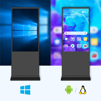 Tacteasy staande LCD-scherm interactieve digitale signage Android/Windows reclamezuil voor winkelcentra