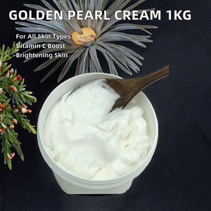 Özel etiket 1KG altın inci beyazlatma güzellik kremi hiçbir yan etkisi koyu siyah cilt anında vücut yüz beyazlatma beyazlatıcı krem - Product Image 2