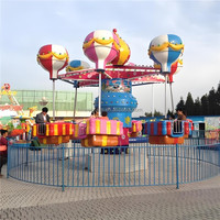 Manèges portables pour parcs d'attractions : Manège Samba Ballon avec remorque pour enfants, Samba Ballon monté sur remorque