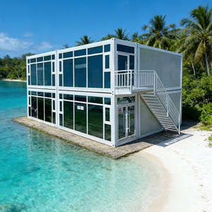 Container Expansível de Aço Ecológico e de Baixo Custo, Casa Moderna de <span class=keywords><strong>2</strong></span> Quartos para Escritório - Product Image 3