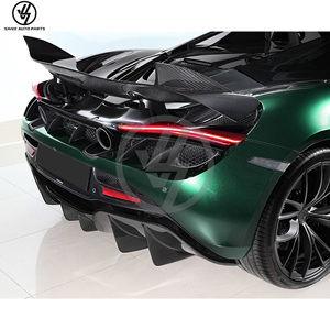 สปอยเลอร์หลังคาร์บอนไฟเบอร์แห้ง ดีไซน์ล่าสุด สไตล์ Topcar สำหรับ Mclaren 720S ปี 2015-2018 - Product Image 6