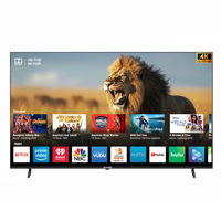 Buatan China OEM TV LED Pintar 65 Inci 4K UHD dengan Refresh Rate 60Hz Android WiFi untuk Proyeksi