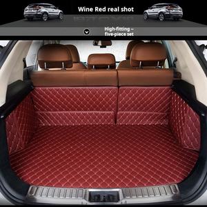 2011-2020 para Toyota Land Cruiser <span class=keywords><strong>Prado</strong></span>, alfombrillas de cuero para coche, forro de carga J150, Kits de alfombrillas hechas de Material de látex duradero - Product Image 2