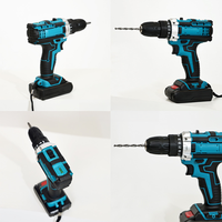 Nouvelle perceuse-visseuse sans fil 21V avec mandrin sans clé de 10 mm, perceuse électrique pour le bricolage à domicile, perçage et vissage