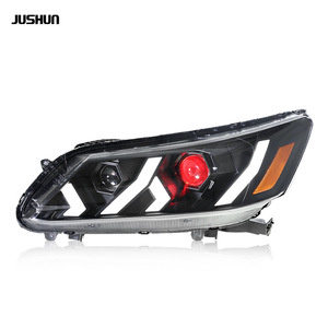 Conjunto de Faros Delanteros Jushun para Honda Accord 9.ª Generación, Lámpara de Proyección LED Mejorada - Product Image 4
