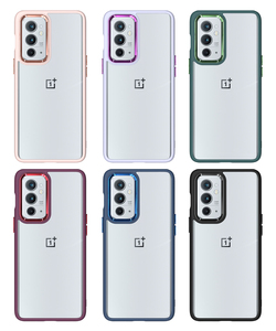 Sacs de téléphone en Aluminium doré multicolore, alliage de galvanoplastie en <span class=keywords><strong>Chrome</strong></span> cristallin 7 5G pour Oneplus 1 + 8 9 R T <span class=keywords><strong>Nord</strong></span> CE 2 Reno OEM - Product Image 1