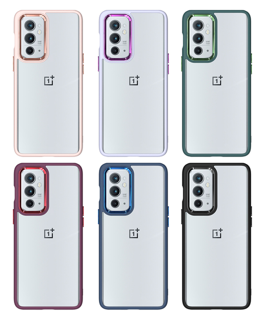 Aluminium Golden Multi Color Phone Bags Crystal Clear Chrome Electroplating Alloy 7 5G for Oneplus 1+ 8 9 R T Nord CE 2 Reno OEM