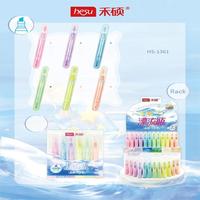 Ensemble de 108 surligneurs Heshuo au design bouteille flottante, multicolores, pour dessin et écriture, aspect élégant