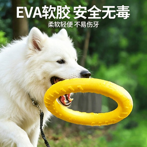 Training Pull Ring Dog Toy EVA Material Medium Large Breed Dogs Chew Toy Pet Supplies - Product Image 4