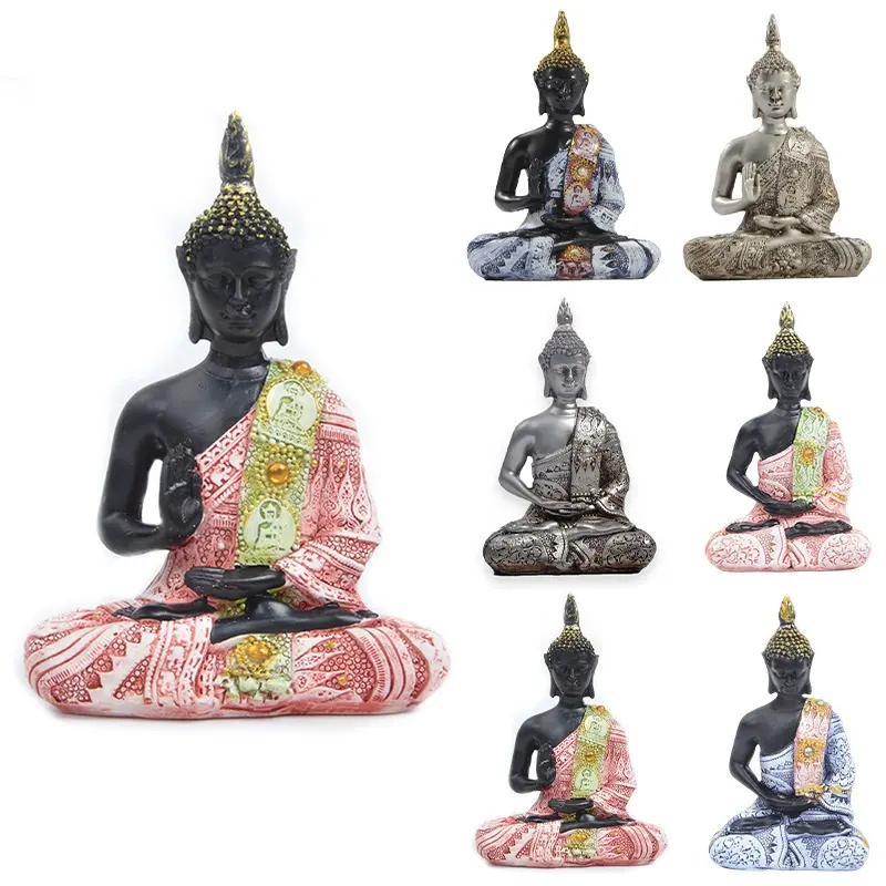 Groothandel Feng Shui Hars Zuidoost Aziatische Antieke Boeddha Beeld Ornament Geschenken & Ambachten Beeldjes Indoor Huisdecoratie Artikelen