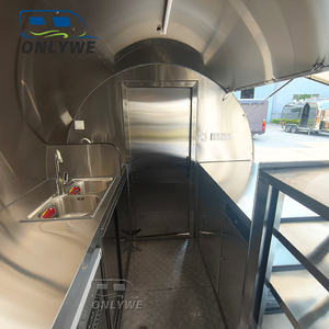 Carrito Remolque <span class=keywords><strong>Plegable</strong></span> de Bajo Costo para Venta de Comida Rápida en la Calle con Diseño de Quiosco Móvil para Café, Churros y Hot Dogs - Product Image 6