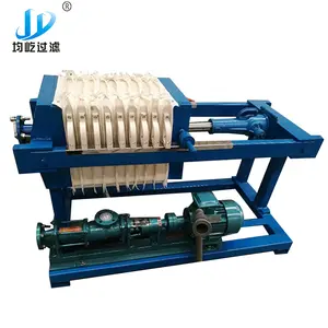 Industrial Wastewater Manual Jack Plate Frame Filter Press