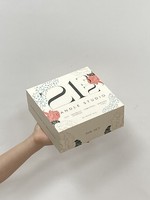 Boîte d'emballage de bougie en céramique de soja naturel de luxe avec logo personnalisé imprimé boîtes d'emballage de mini bougie en papier pour cadeaux