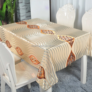 Factory Direct Lace Vinyl Tablecloth Soil-Resistant PVC Roll for Everyday &amp; Event Use <strong>Outdoor</strong> <strong>Table</strong> <strong>Cover</strong> - Product Image 1