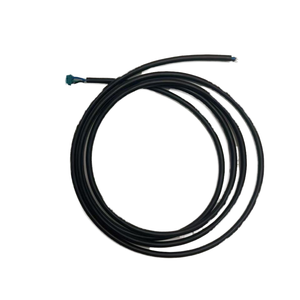 Kabel Sensor konektor 2-Pin, Harness kabel peralatan industri kabel listrik fleksibel hitam kustom untuk perangkat otomatisasi - Product Image 1