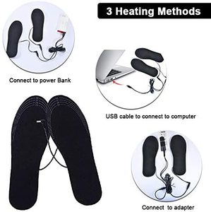 Miếng Chèn Làm Nóng Bằng USB Dụng Cụ Làm Ấm Chân Đế Giày Giữ Nhiệt Bằng Điện USB - Product Image 4